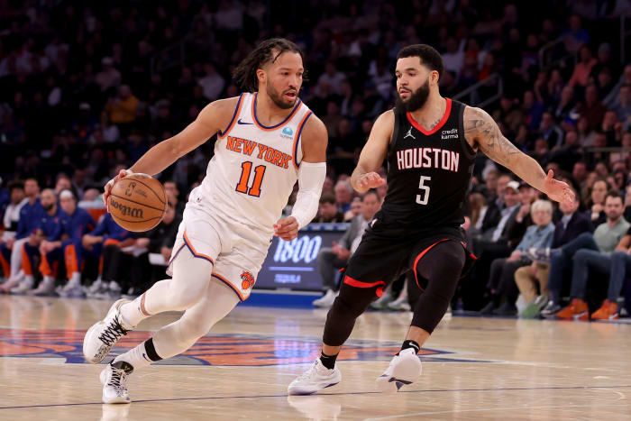 Fred VanVleet Jalen Brunson Knicks